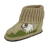 BECK Huisschoenen 'Böckle' beige / bruin / vert / blanc