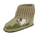 BECK Huisschoenen 'Böckle' beige / bruin / vert / blanc