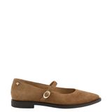 Paul Green Ballerina met riempjes bruin