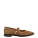 Paul Green Ballerina met riempjes bruin