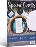 Favini Majestic White Metallic Papier