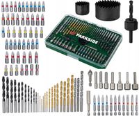 PARKSIDE Set de 100 forets et embouts avec douilles