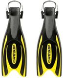Cressi Frog Plus Fins Black/Yellow L/XL