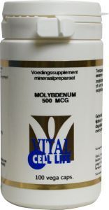 Vital Cell Life Molybdenum 500 Mcg Capsules - 8718053190464