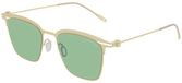 Montblanc MB0080S Sunglass-Man metalen bril, heren, meerkleurig, eenheidsmaat