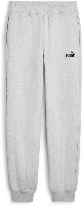 Puma ESS No. 1 Logo Comfort High-Waist Sweatpants FL cl Dames Lichtgrijs Heather XXL