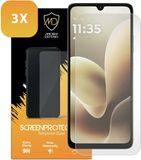 MobyDefend 3-Pack Screenprotectors - Gehard Glas - Geschikt voor Motorola Moto G06 Power