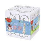 Jumbo-wax Keyroad Jumbo-wax voor kinderen, doos met 8 accessoires, heldere kleuren, robuust en gemakkelijk te slijpen, niet giftig, ideaal voor tekenen, school, keyroad