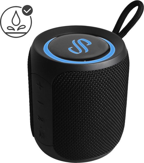 Selencia AquaPlay Bluetooth Speaker - Black - Waterproof