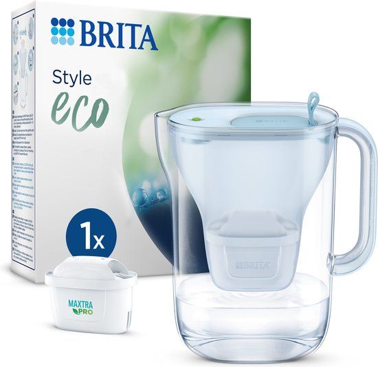 Brita Style Eco Waterfilterkan 2,4L - Blauw - Inclusief 1 MAXTRA PRO Waterfilter - BPA-vrij