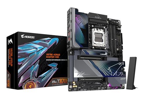 GIGABYTE X870E AORUS MASTER X3D-moederbord