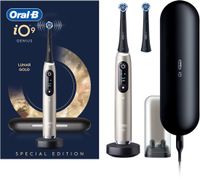 Oral-B iO 9 Goud met zwarte opzetborstel