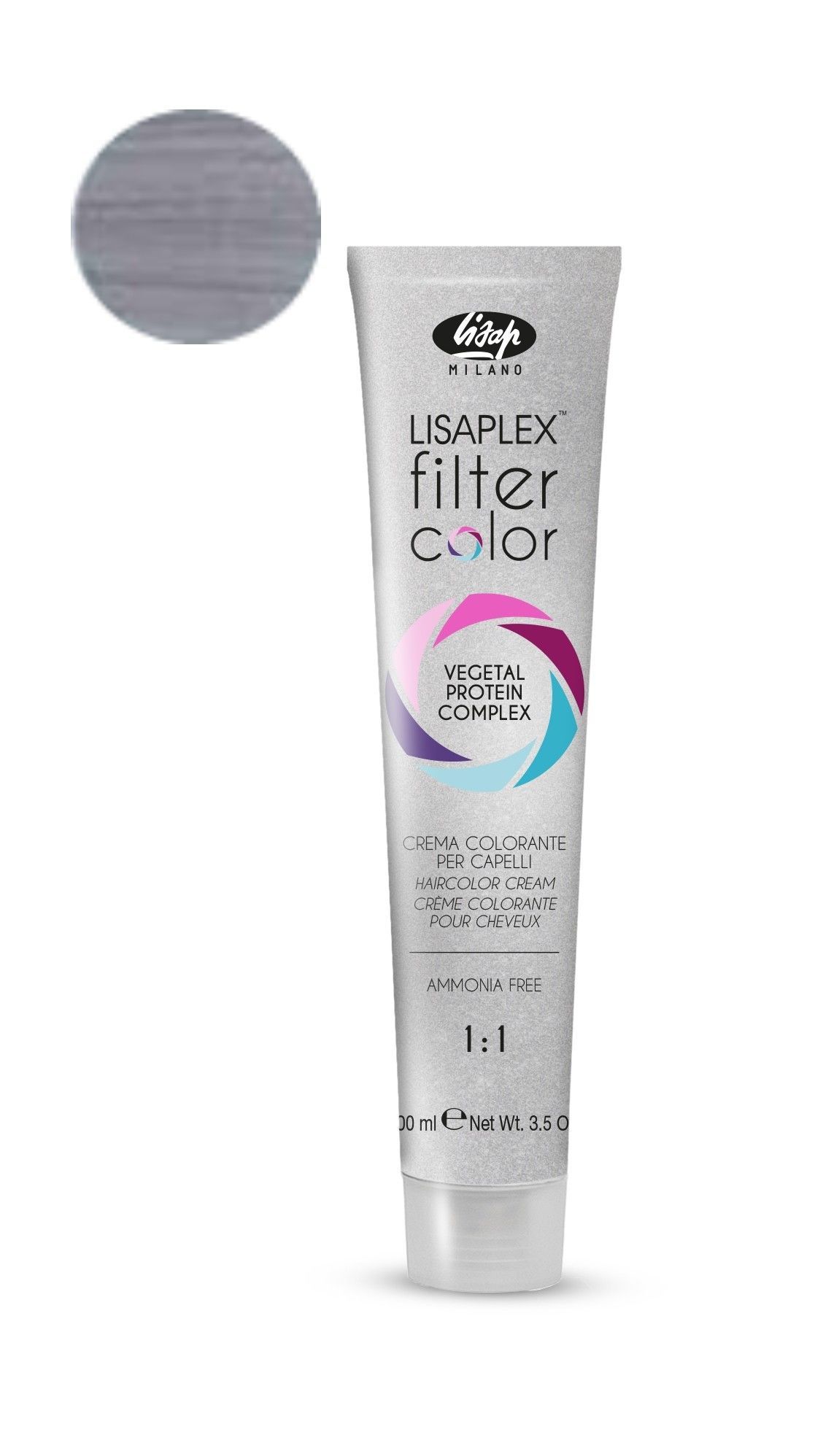 Lisap Lisaplex Filter Color metallic ash 100ml
