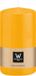 Wiedemann Bougie cylindrique/bougie pilier - jaune - 12 x 6 cm - 33 heures de combustion