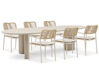 Coco Penya/Weave 240 cm dining tuinset 7-delig