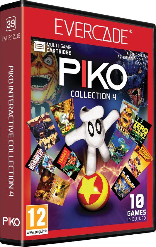 Evercade - Piko Interactive - Cartridge 4 (10 games) - Standard Edition