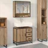 Maison Exclusive - Meuble de salle de bain Chêne Artisan 65 x 33 x 60 cm