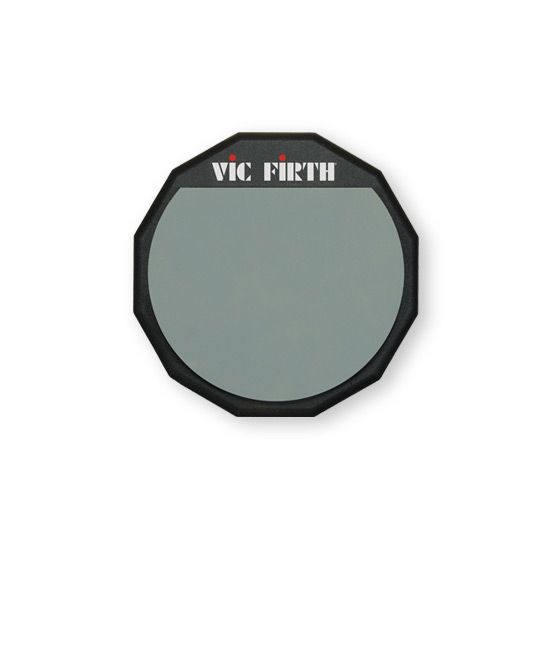 Vic Firth PAD6 - Drum Practice Pad - Grijs/Zwart