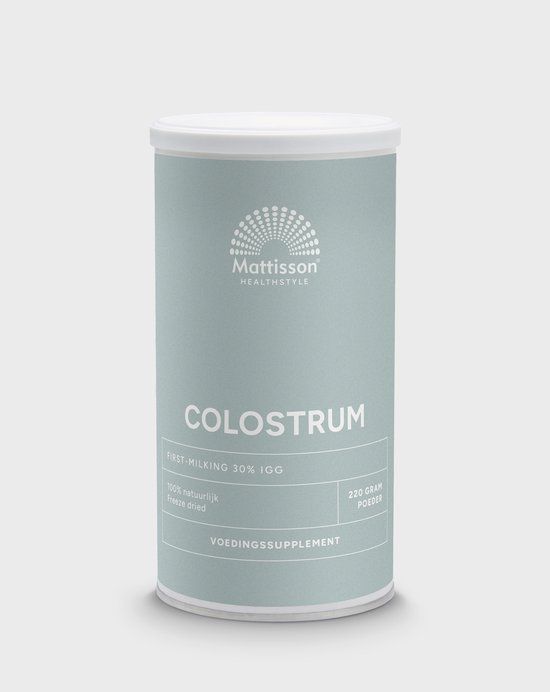 Mattisson Colostrum Poeder 30% igG - 220 Gram