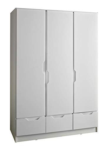 Geuther Kledingkast Fresh wit 3-deurs