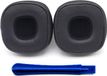 LITAGO MARSHALL MAJOR III Oorkussentjes, 3 stuks, schuim, zwart