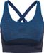 Hummel Hmlclea Seamless Sports Top Vrouwen XS Insignia Blue Melange