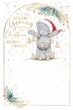 Me To You Tatty Teddy Kerstkaart Voor Een Speciale Oma 5x8ins - Officiële Collectie