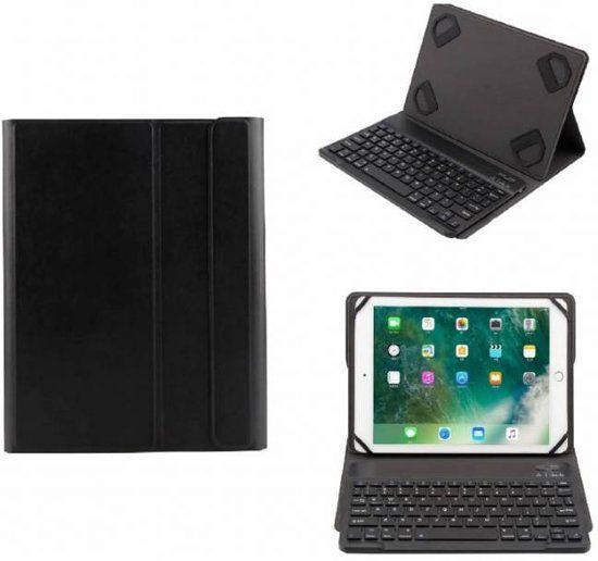 Zwart Magnetisch Afneembaar / Draadloos Bluetooth Toetsenbord Hoes voor Apple iPad 9 - 10 inch Modellen