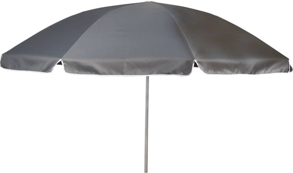 Bo-Camp Parasol Met Knikarm - Ø 200 Cm - Grijs