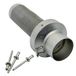 LeoVince LV-10 uitlaatsysteem, roestvrij staal, Ø 54 mm 173 mm, links