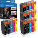 OEM Canon 20-voudige verpakking inktpatronen voor PGI-580XXL en CLI-581XXL
