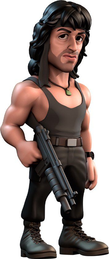 Minix Rambo III Figuur - Rambo with T-shirt - 12cm