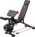 Banc de musculation Banc d'abdominaux Home Gym Entraînement de force Réglable