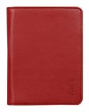 RHODIA 211007C - Blokmapje en Documentenmap N°11 Klaproos - Voor Notitieblokken of Notitieboeken Formaat A7 (7,4 x 10,5 cm) - Premium Italiaans Imitatieleer