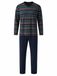 zd ZERO DEFECTS ZERO DEFECTS Pyjama lang 'Modal Rugby' gemengde kleuren