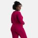 Bamboo Basics Pyjama Set Femme Manches Longues - Bordeaux Pyjamaset - Taille XL