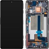 Xiaomi Poco F4 GT Display met Touchscreen, met Frame, Zwart (Stealth Black), Service Pack 5600090L1000
