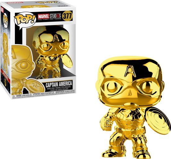 Funko Captain America (Chrome) #377