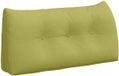 vidaXL Rugkussen Lichtgroen 100 x 24 x 50 cm Stof