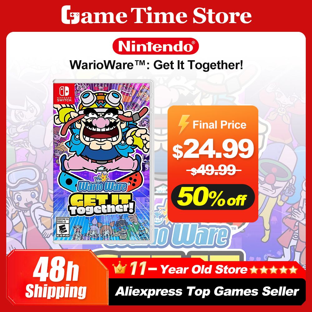 Nintendo WarioWare Get It Together Nintendo Switch