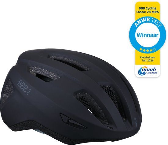 BBB Cycling Condor 2.0 MIPS Helmet - Zwart - 2023 Model