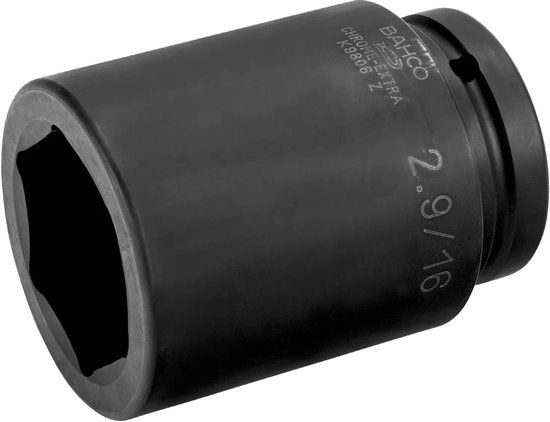 Bahco Slagdoppensleutel 1.1/2" 6-kant 3.1/16" Verlengd