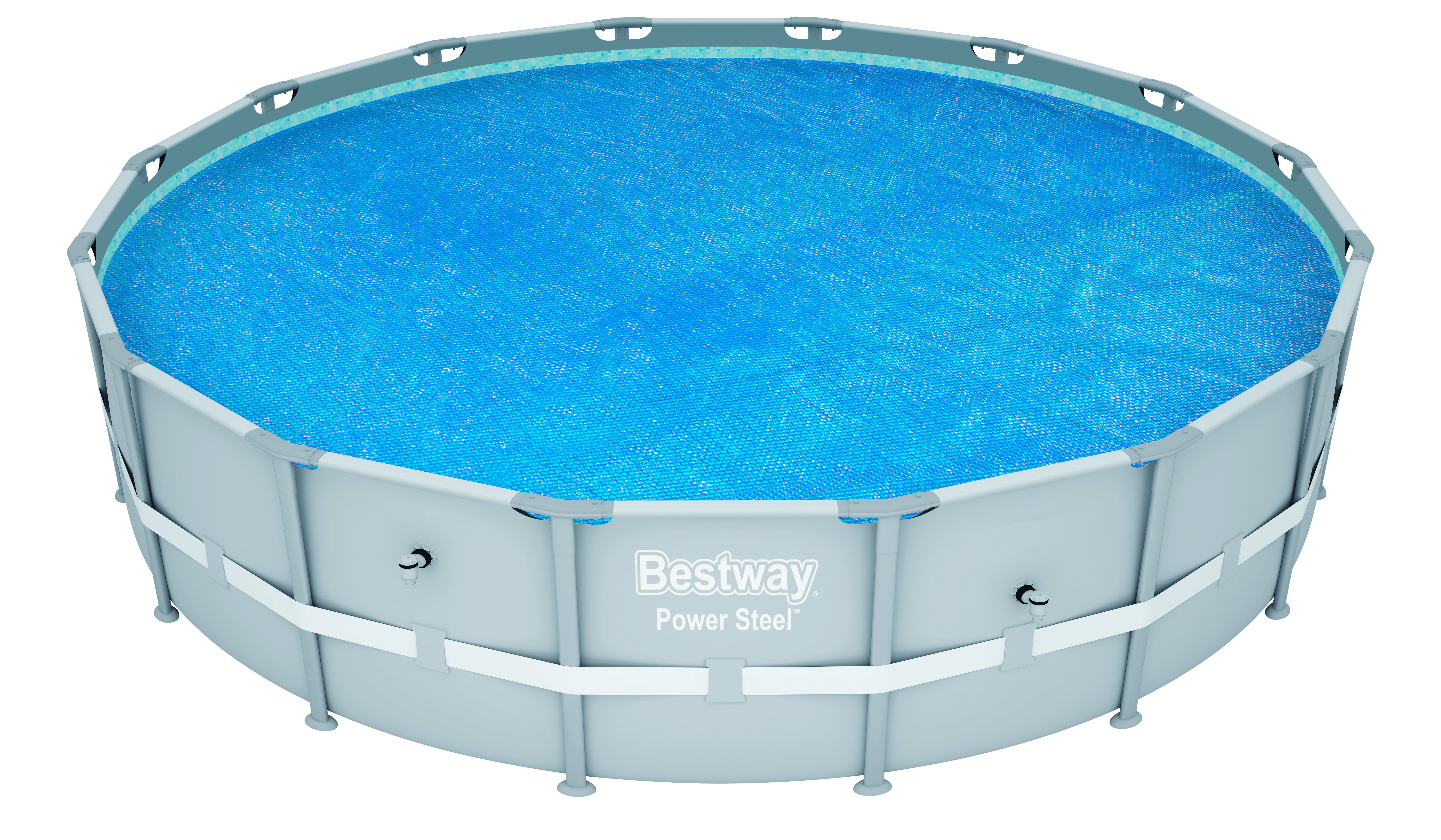 Bestway Flowclear Zomerkleed Solar Rond 488 - Blauw