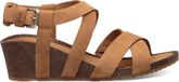 Teva Dames Sandalen W Mahonia Wedge Cross - Camel - Maat 40