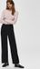 Selected Femme Tinni MW Wide Pant Zwart