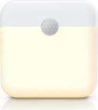 BEARWARE Brandson Veilleuse LED, éclairage d'armoire avec détecteur de mouvement, batterie, capteur de lumière, éclairage continu, mode automatique, blanc chaud, blanc froid, USB-C, minuterie, aimant