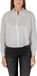 Armani Exchange Long Sleeve Button-Up Cotton Shirt Wo - White