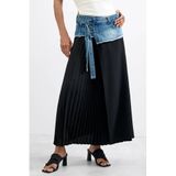 Desigual Jupe en jean - Bleu moyen