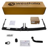 Westfalia Vaste Trekhaak voor VW Golf 7 Variant (06/2014-08/2020) - Alleen voor Voertuigen Zonder Voorbereidingsset - Set met een 13-polige Voertuigspecifieke Westfalia Bedradingsset