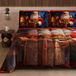 PETTI Artigiani Italiani Winterdekbed kerst 170 × 260 cm
